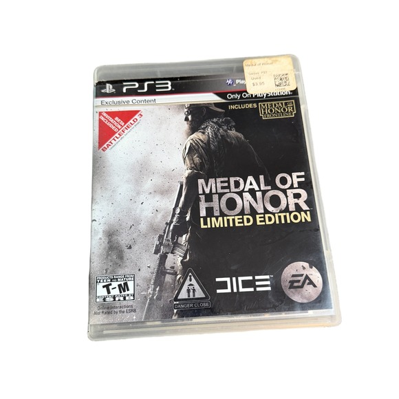 Sony Other - Medal of Honor Limited Edition Sony PS3 PlayStation 3 Game Includes Frontline HD